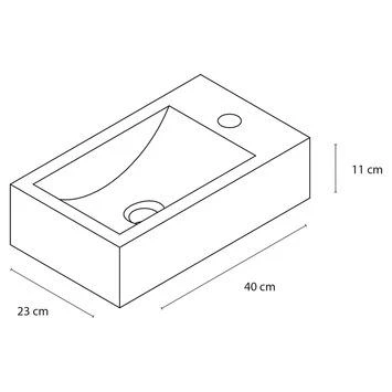 Differnz Fonteinset Cheops Grijs Natuursteen 40x23x11 cm Differnz Fonteinset Cheops Grijs Natuursteen 40x23x11 Cm -Badkamerwinkel Voor Thuis 123 5998