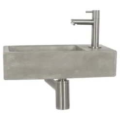 Atlantic Ethan Fonteinset Beton -Badkamerwinkel Voor Thuis 123 6031