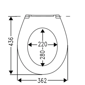 Cedo Brooklyn wc bril softclose duroplast Cedo Brooklyn Wc Bril Softclose Duroplast -Badkamerwinkel Voor Thuis 123 6037