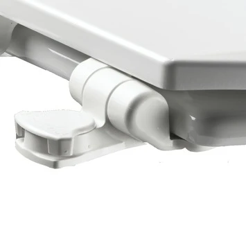 Bemis WC bril Chicago Wit Hout met Kunststof Softclose Bemis WC Bril Chicago Wit Hout Met Kunststof Softclose -Badkamerwinkel Voor Thuis 123 6043