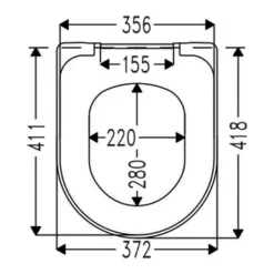 Cedo Tropea Beach Wc Bril Pergamon Softclose D-vorm Thermoplast 2 Cedo Tropea Beach Wc Bril Pergamon Softclose D-vorm Thermoplast -Badkamerwinkel Voor Thuis 123 6051