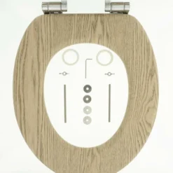 Tiger WC Bril Steigerhout Met Softclose -Badkamerwinkel Voor Thuis 123 6062