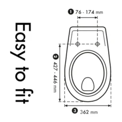 Cedo Mosaic Wc Bril Softclose Duroplast -Badkamerwinkel Voor Thuis 123 6080