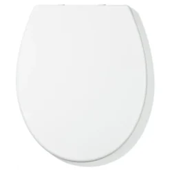 WC Bril Riga Wit Kunststof Met Softclose