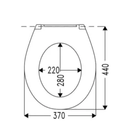 Cedo Palm Beach Wc Bril Pergamon Softclose Duroplast -Badkamerwinkel Voor Thuis 123 6099