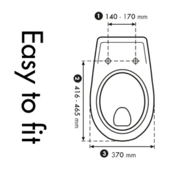 Cedo Palm Beach Wc Bril Pergamon Softclose Duroplast -Badkamerwinkel Voor Thuis 123 6100
