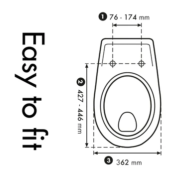 Cedo Wellness wc bril softclose duroplast Cedo Wellness Wc Bril Softclose Duroplast -Badkamerwinkel Voor Thuis 123 6104