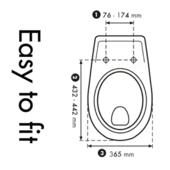Cedo Mojave Beach Wc Bril Wit Softclose Duroplast -Badkamerwinkel Voor Thuis 123 6126