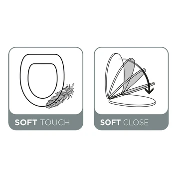 Tiger WC bril Hetta met Softclose Tiger WC Bril Hetta Met Softclose -Badkamerwinkel Voor Thuis 123 6140