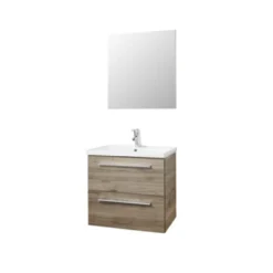 Atlantic Badmeubel Sienna Hout 60cm Met Spiegel