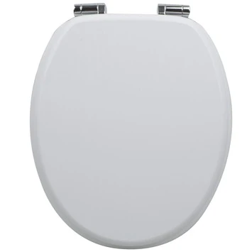 Handson WC bril Antero Wit MDF met Softclose Handson WC Bril Antero Wit MDF Met Softclose -Badkamerwinkel Voor Thuis 123 6156