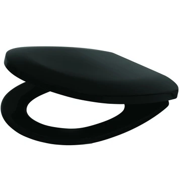 Handson WC bril Vesa Zwart Kunststof met Softclose Handson WC Bril Vesa Zwart Kunststof Met Softclose -Badkamerwinkel Voor Thuis 123 6159