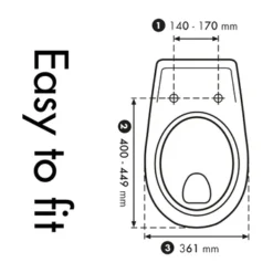 Cedo Caldera Wc Bril Softclose D-vorm Duroplast 3 Cedo Caldera Wc Bril Softclose D-vorm Duroplast -Badkamerwinkel Voor Thuis 123 6166