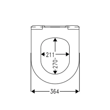 Cedo Palm Beach wc bril wit softclose duroplast Cedo Palm Beach Wc Bril Wit Softclose Duroplast -Badkamerwinkel Voor Thuis 123 6181