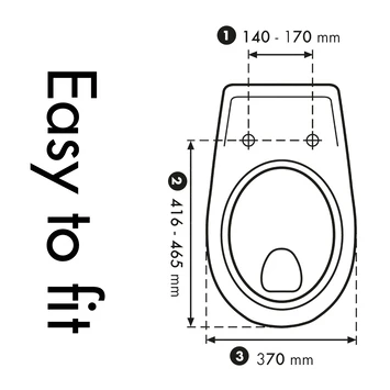 Cedo Palm Beach wc bril wit softclose duroplast Cedo Palm Beach Wc Bril Wit Softclose Duroplast -Badkamerwinkel Voor Thuis 123 6182