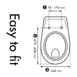 Cedo WC Bril Sneaker -Badkamerwinkel Voor Thuis 123 6194
