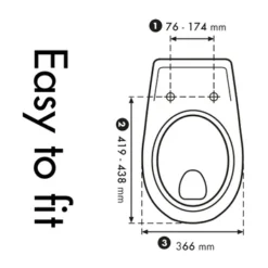Cedo Jeans Wc Bril Softclose Duroplast -Badkamerwinkel Voor Thuis 123 6198