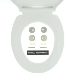 Tiger WC Bril Burton Wit Kunststof Met Softclose 6 Tiger WC Bril Burton Wit Kunststof Met Softclose -Badkamerwinkel Voor Thuis 123 6212