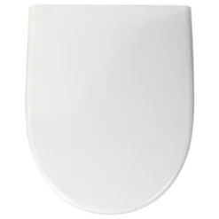 Pressalit D-vorm WC Bril Wit Kunststof Met Softclose