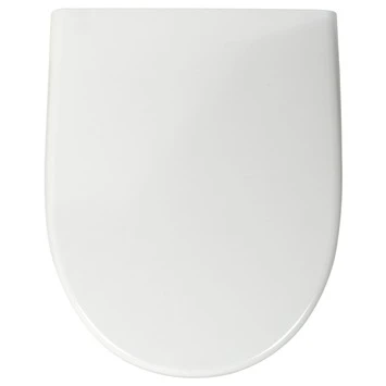 Pressalit D-vorm WC bril Wit Kunststof met Softclose Pressalit D-vorm WC Bril Wit Kunststof Met Softclose -Badkamerwinkel Voor Thuis 123 6217