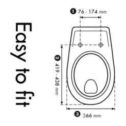 Cedo Deep Sea Wc Bril Softclose Duroplast -Badkamerwinkel Voor Thuis 123 6227