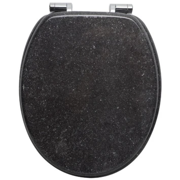 Handson WC bril Antero Graniet Hout met Softclose Handson WC Bril Antero Graniet Hout Met Softclose -Badkamerwinkel Voor Thuis 123 6266