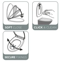 Tiger WC Bril Amadora Wit Kunststof Met Softclose 8 Tiger WC Bril Amadora Wit Kunststof Met Softclose -Badkamerwinkel Voor Thuis 123 6296