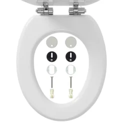 Tiger WC Bril Mississippi Wit Hout Met Softclose 4 Tiger WC Bril Mississippi Wit Hout Met Softclose -Badkamerwinkel Voor Thuis 123 6362