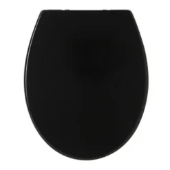 Tiger WC Bril Aiden Zwart Kunststof Met Softclose