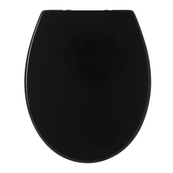 Tiger WC bril Aiden Zwart Kunststof met Softclose Tiger WC Bril Aiden Zwart Kunststof Met Softclose -Badkamerwinkel Voor Thuis 123 6370