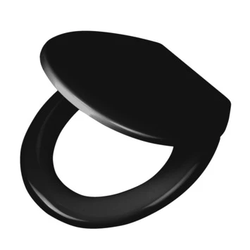 Tiger WC bril Mason Zwart Kunststof met Softclose Tiger WC Bril Mason Zwart Kunststof Met Softclose -Badkamerwinkel Voor Thuis 123 6376