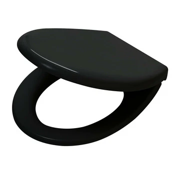 Tiger WC bril Amadora Zwart Kunststof met Softclose Tiger WC Bril Amadora Zwart Kunststof Met Softclose -Badkamerwinkel Voor Thuis 123 6383