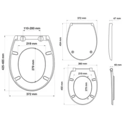 Tiger WC Bril Amadora Zwart Kunststof Met Softclose 7 Tiger WC Bril Amadora Zwart Kunststof Met Softclose -Badkamerwinkel Voor Thuis 123 6389