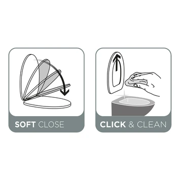 Tiger WC bril Mason Pergamon Kunststof met Softclose Tiger WC Bril Mason Pergamon Kunststof Met Softclose -Badkamerwinkel Voor Thuis 123 6394