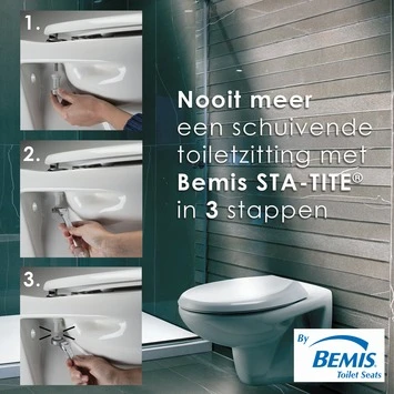 Bemis WC bril New York Wit Hout met Softclose Bemis WC Bril New York Wit Hout Met Softclose -Badkamerwinkel Voor Thuis 123 6405