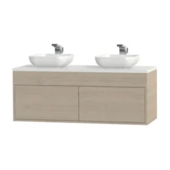 Tiger Helsinki Badkamermeubel 120 Cm Naturel Eiken Met Waskom 2 Tiger Helsinki Badkamermeubel 120 Cm Naturel Eiken Met Waskom -Badkamerwinkel Voor Thuis 123 641