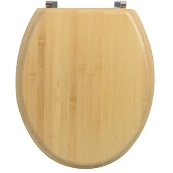 Handson WC bril Anneli Bamboo Hout Handson WC Bril Anneli Bamboo Hout -Badkamerwinkel Voor Thuis 123 6449