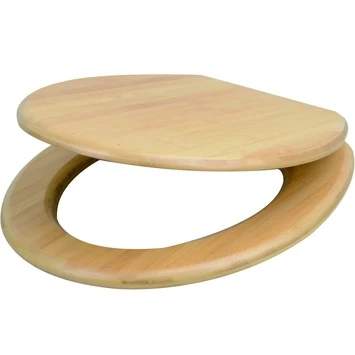 Handson WC bril Anneli Bamboo Hout Handson WC Bril Anneli Bamboo Hout -Badkamerwinkel Voor Thuis 123 6450