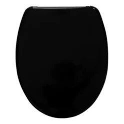 Handson WC Bril Usko Zwart Kunststof Met Softclose