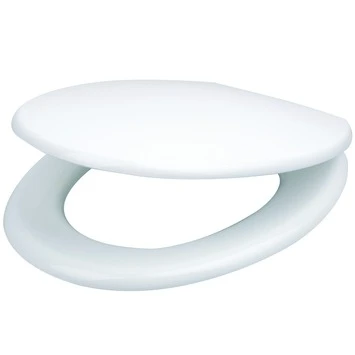 Handson WC bril Benjamin Wit Hout met Softclose Handson WC Bril Benjamin Wit Hout Met Softclose -Badkamerwinkel Voor Thuis 123 6463