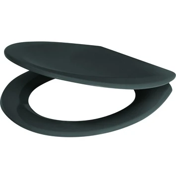 Handson WC bril Otso Donkergrijs Kunststof met Softclose Handson WC Bril Otso Donkergrijs Kunststof Met Softclose -Badkamerwinkel Voor Thuis 123 6469