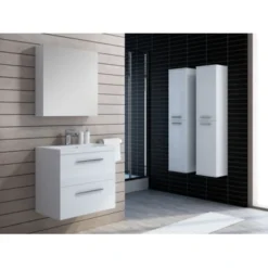 Atlantic Kolomkast Sienna+Alice+Clara Wit -Badkamerwinkel Voor Thuis 123 648