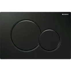Geberit Bedieningspaneel Sigma 01 Zwart Glanzend