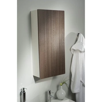 Haceka Mix&match kastdeur houtkleur 80x40 cm Haceka Mix&match Kastdeur Houtkleur 80x40 Cm -Badkamerwinkel Voor Thuis 123 6526