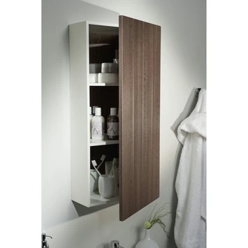 Haceka Mix&match kastdeur houtkleur 80x40 cm Haceka Mix&match Kastdeur Houtkleur 80x40 Cm -Badkamerwinkel Voor Thuis 123 6527