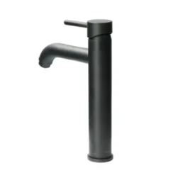 Atlantic Wastafelkraan Spencer Met Hendel Zwart -Badkamerwinkel Voor Thuis 123 6546