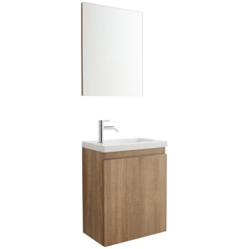 Allibert fonteinmeubel Portopack eiken 40cm Allibert Fonteinmeubel Portopack Eiken 40cm -Badkamerwinkel Voor Thuis 123 655