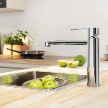 Grohe Keukenkraan Wave Cosmopolitan met Hendel Chroom Grohe Keukenkraan Wave Cosmopolitan Met Hendel Chroom -Badkamerwinkel Voor Thuis 123 6572