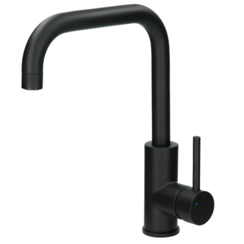 Handson keukenkraan Olivier met hendel mat zwart Handson Keukenkraan Olivier Met Hendel Mat Zwart -Badkamerwinkel Voor Thuis 123 6579