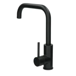 Handson Keukenkraan Olivier Met Hendel Mat Zwart 2 Handson Keukenkraan Olivier Met Hendel Mat Zwart -Badkamerwinkel Voor Thuis 123 6581